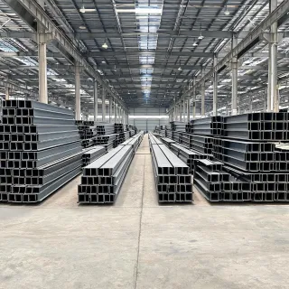 Structural steel beams