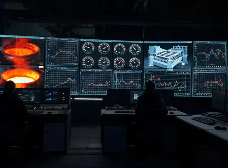 Steel process data monitoring
